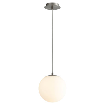 Oxygen Lighting Luna 3500K 10" 120V Pendant, Satin Nickel