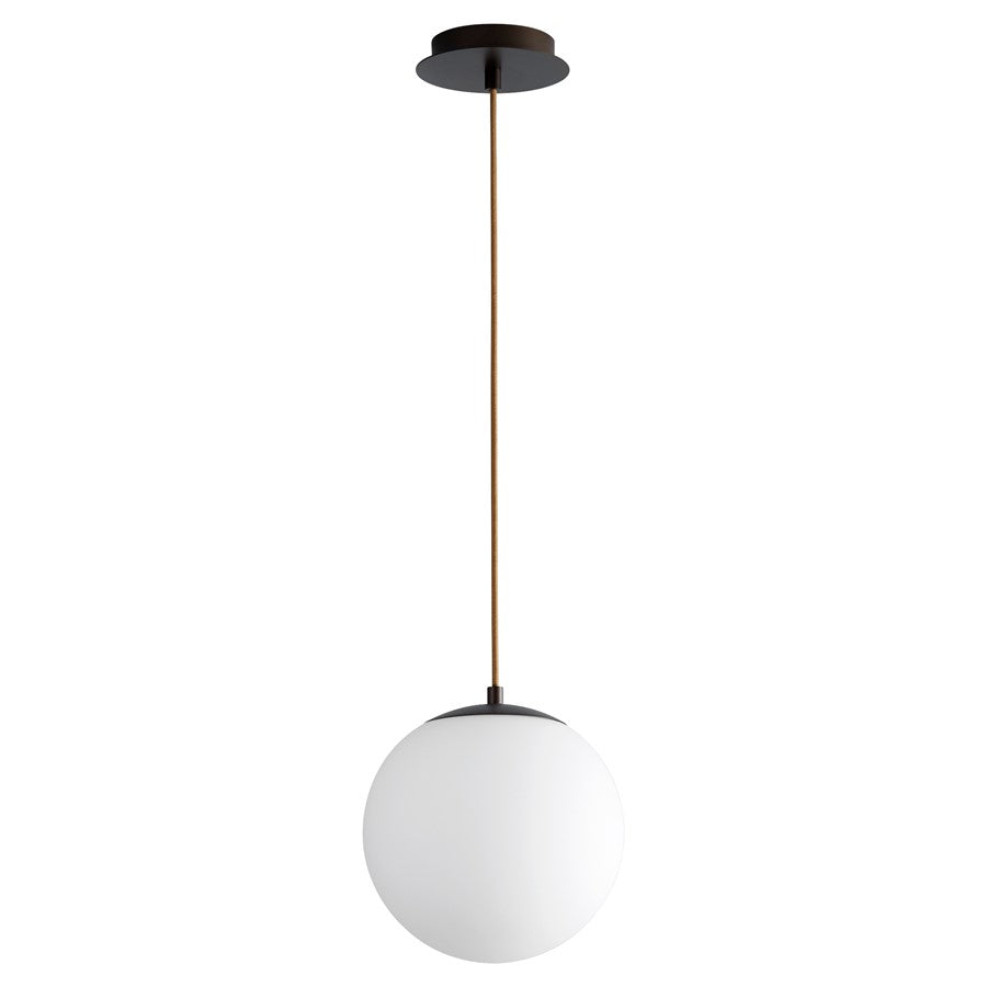 Oxygen Lighting Luna 4000K 10" 120V Pendant, Oiled Bronze - 3-672-4022