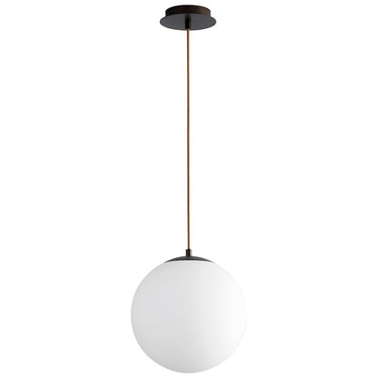 1 Light Pendant, White