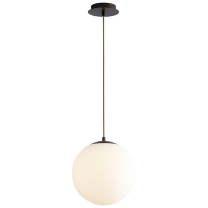 1 Light Pendant, White