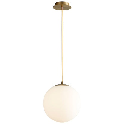 1 Light Pendant, White