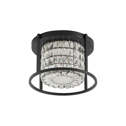 Oxygen Lighting Élan 16" Cct Ceiling Mount, Black - 3-675-15