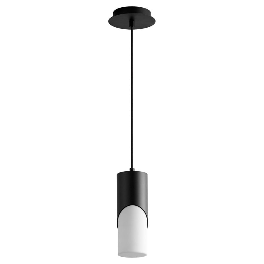Oxygen Lighting Ellipse 2700K Short Pendant 3.5 Acrylic/Black - 3-677-27215