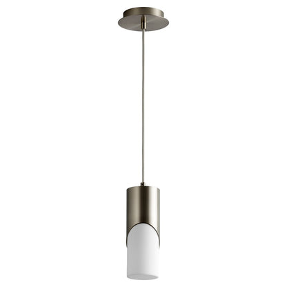 Oxygen Lighting Ellipse 2700K Short Pendant 3.5 Acrylic/Nickel - 3-677-27224