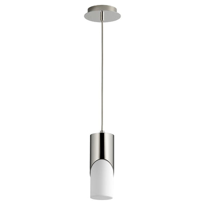 Oxygen Lighting Ellipse 3500K Short Pendant 3.5 Acrylic/Pol Nickel - 3-677-35220