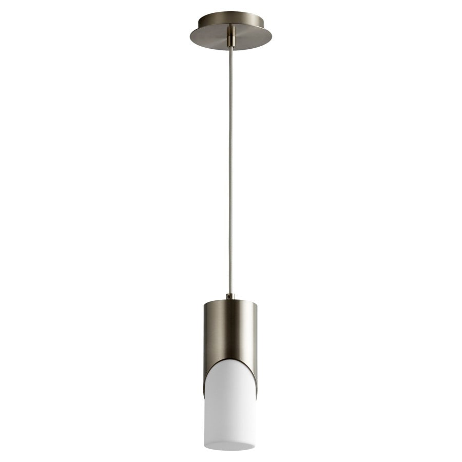 Oxygen Lighting Ellipse 3500K Short Pendant 3.5 Acrylic/Nickel - 3-677-35224