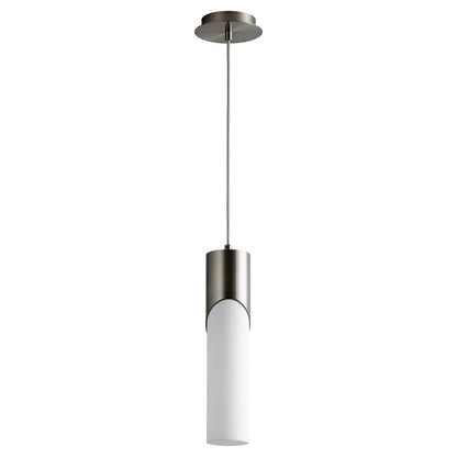 Oxygen Lighting Ellipse 2700K Tall Pendant, 3.5 Acrylic/Nickel - 3-678-27224
