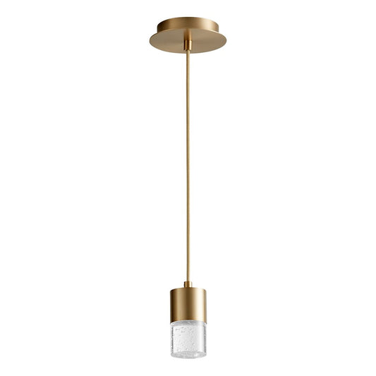 Oxygen Lighting Spirit 5" Pendant 2700K, Aged Brass - 3-68-2740