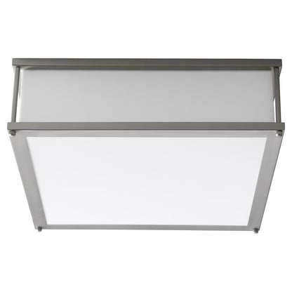 Oxygen Lighting Modulo 3500K 2Lt 120V Dim Ceiling Mount, Nickel - 3-683-3524