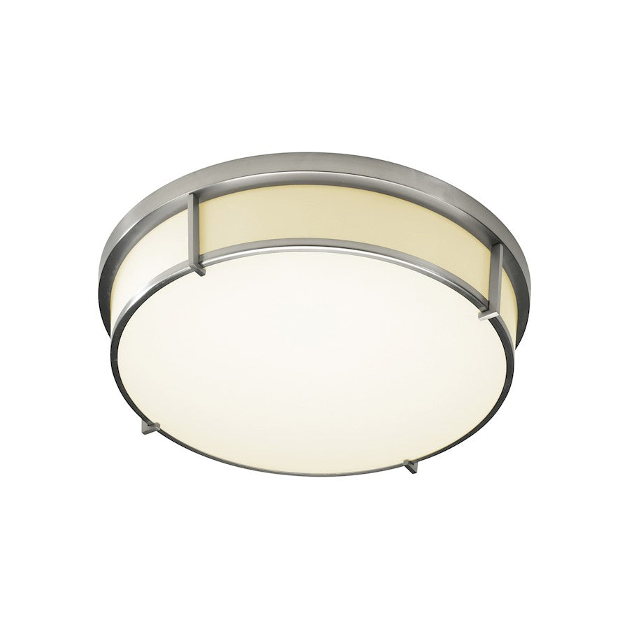 Oxygen Lighting iO 2 Light Ceiling Mount, Matte White
