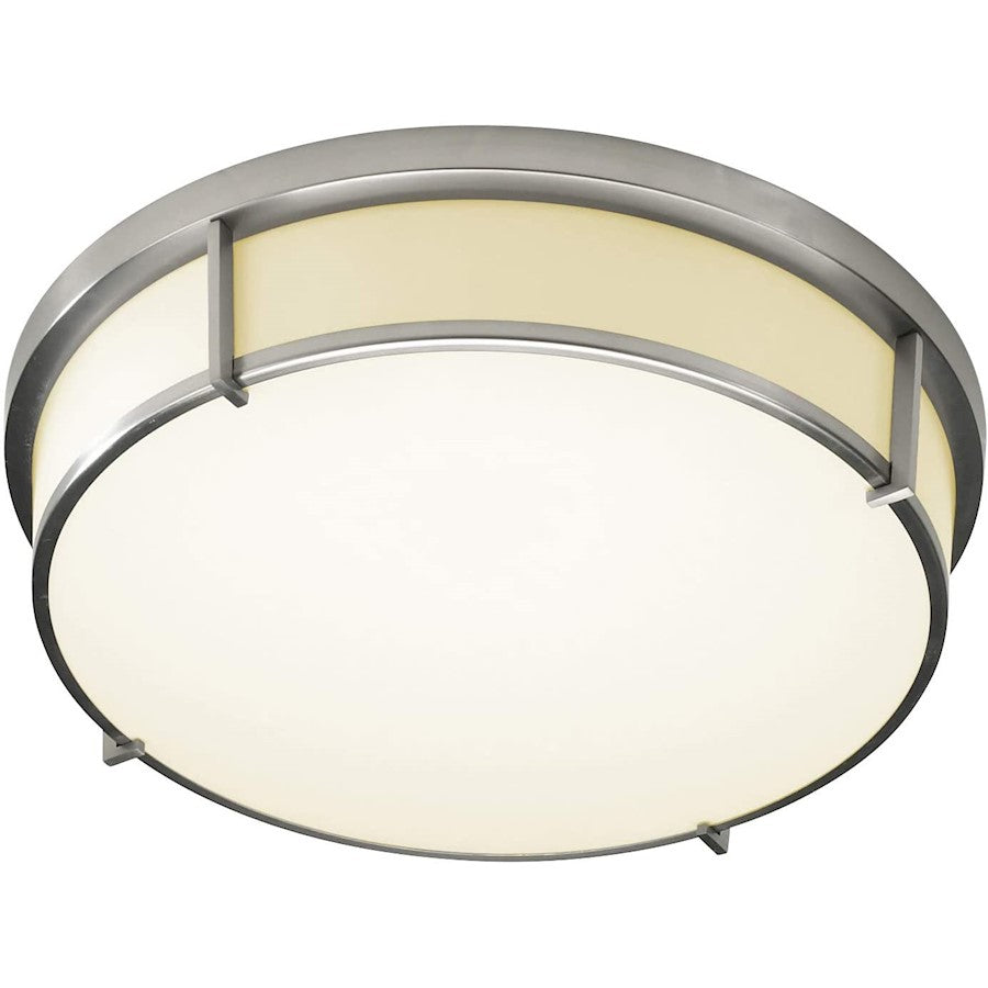 Oxygen Lighting iO 2 Light Ceiling Mount, Matte White