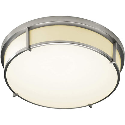 Oxygen Lighting iO 2 Light Ceiling Mount, Matte White