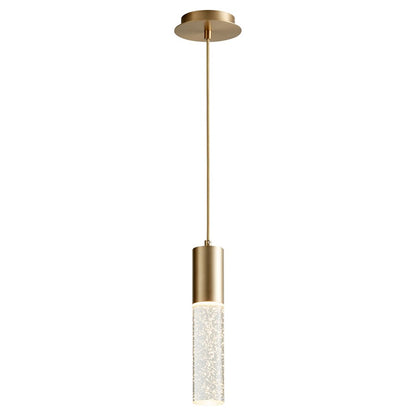 Oxygen Lighting Spirit 13" Pendant 4000K, Aged Brass