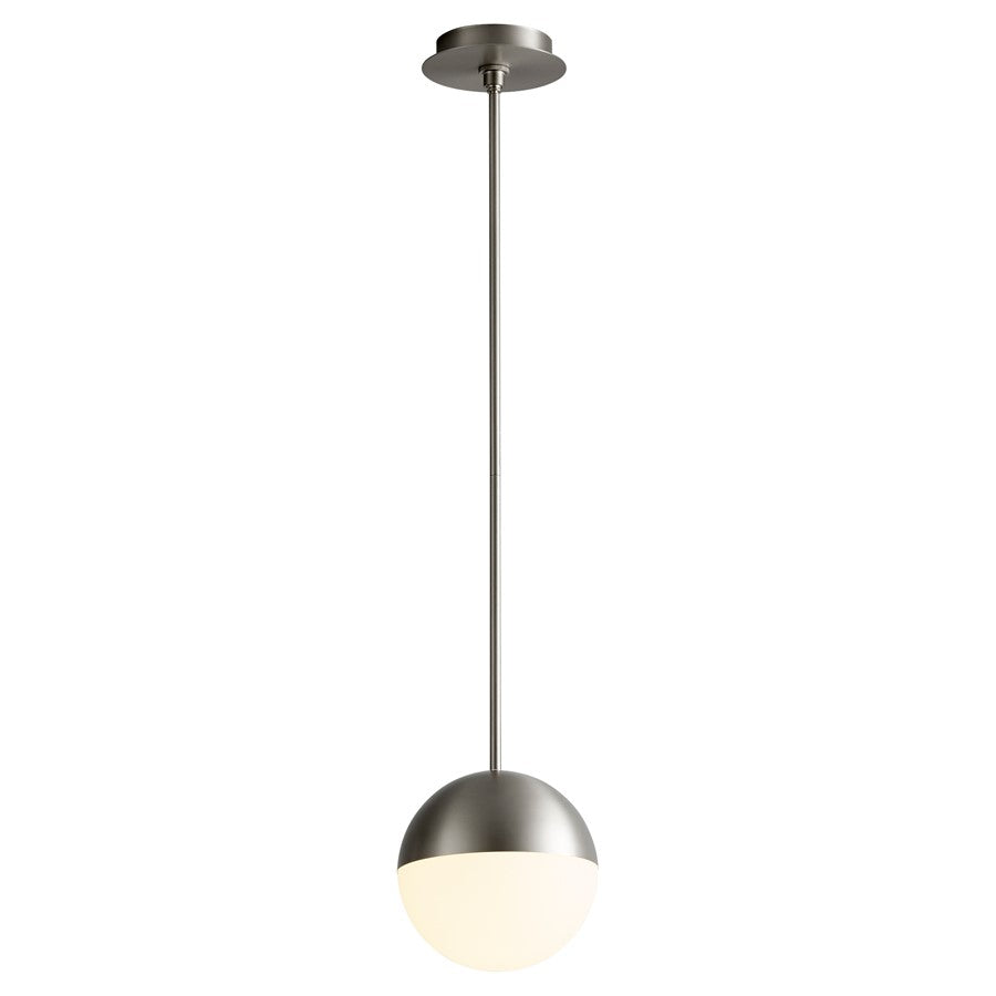 Oxygen Lighting Mondo 3500K 8" Pendant, Stn