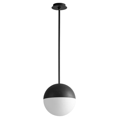 Oxygen Lighting Mondo 4000K 12" Pendant, Black - 3-6903-4015