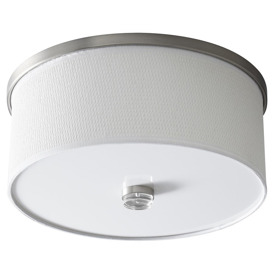 Oxygen Lighting Echo 4000K 120V Dim Ceiling Mount, Nickel - 3-695-4024