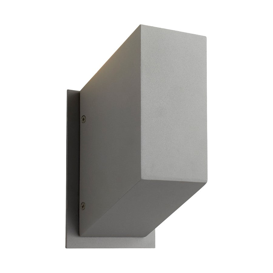 Oxygen Lighting Uno 2700K Sm Outdoor Sconce 120V, Grey