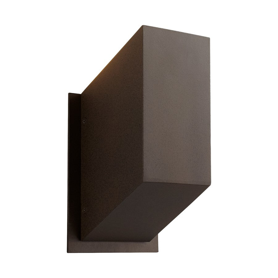 Oxygen Lighting Uno 2700K Sm Outdoor Sconce 120V, Oiled Bronze