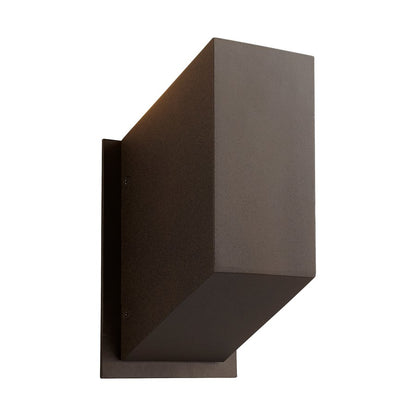 Oxygen Lighting Uno 2700K Sm Outdoor Sconce 120V, Oiled Bronze