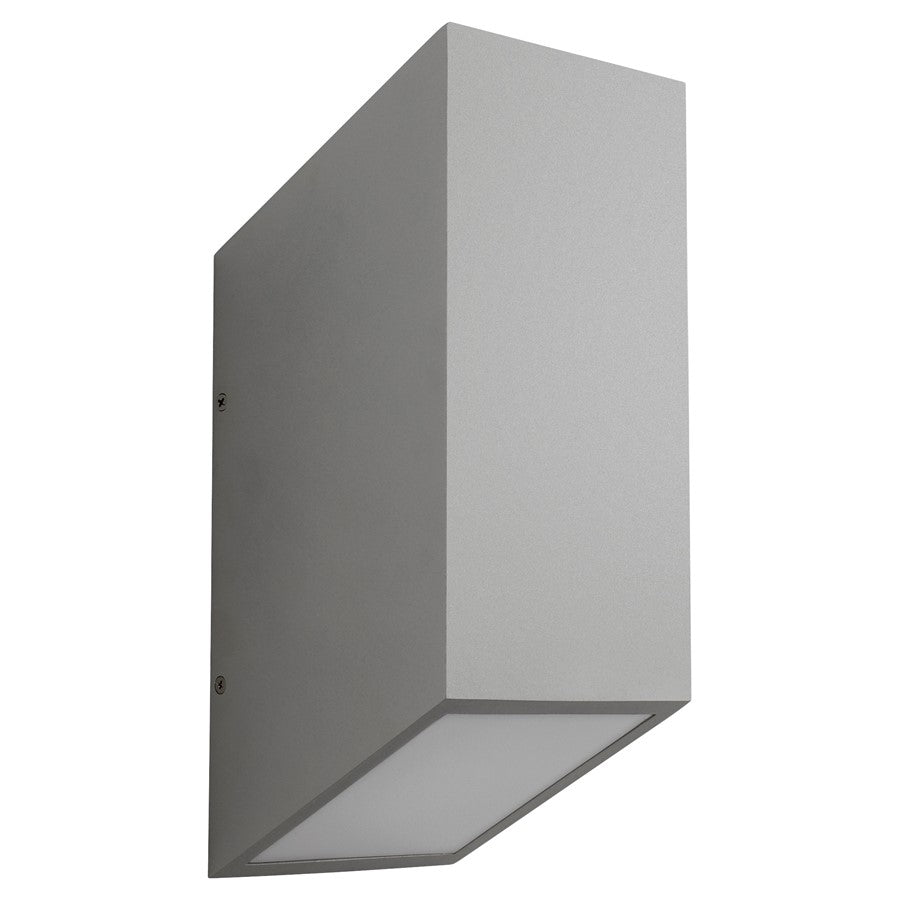 Oxygen Lighting Uno 2700K Lg Outdoor Sconce 120V, Grey - 3-701-2716