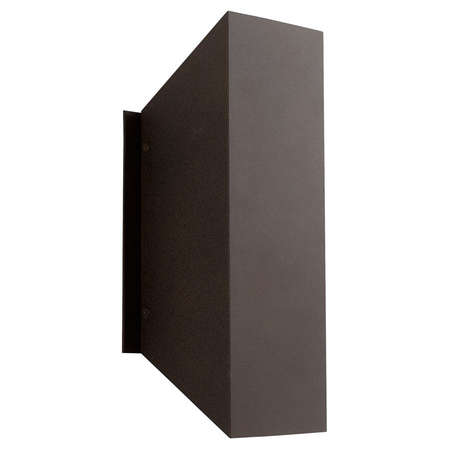 Oxygen Lighting Duo 3500K Sm Outdoor Sconce 120V, Oiled Bronze - 3-702-3522