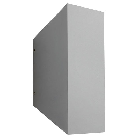 Oxygen Lighting Duo 2700K Lg Outdoor Sconce 120V, Grey - 3-703-2716