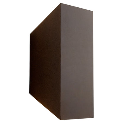 Oxygen Lighting Duo 2700K Lg Outdoor Sconce 120V, Oiled Bronze
