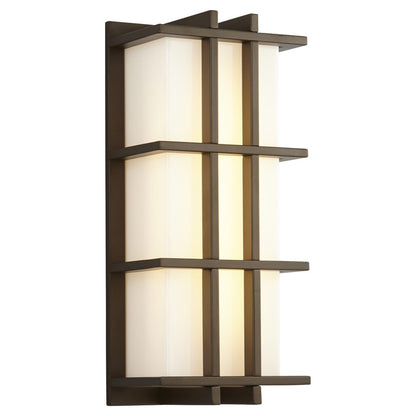 Oxygen Lighting Telshor 710 Outdoor Sconce 120V Em, Oiled Bronze