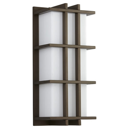 Oxygen Lighting Telshor 3500K Outdoor Sconce 120V Dim, Oil Bronze - 3-710-35222