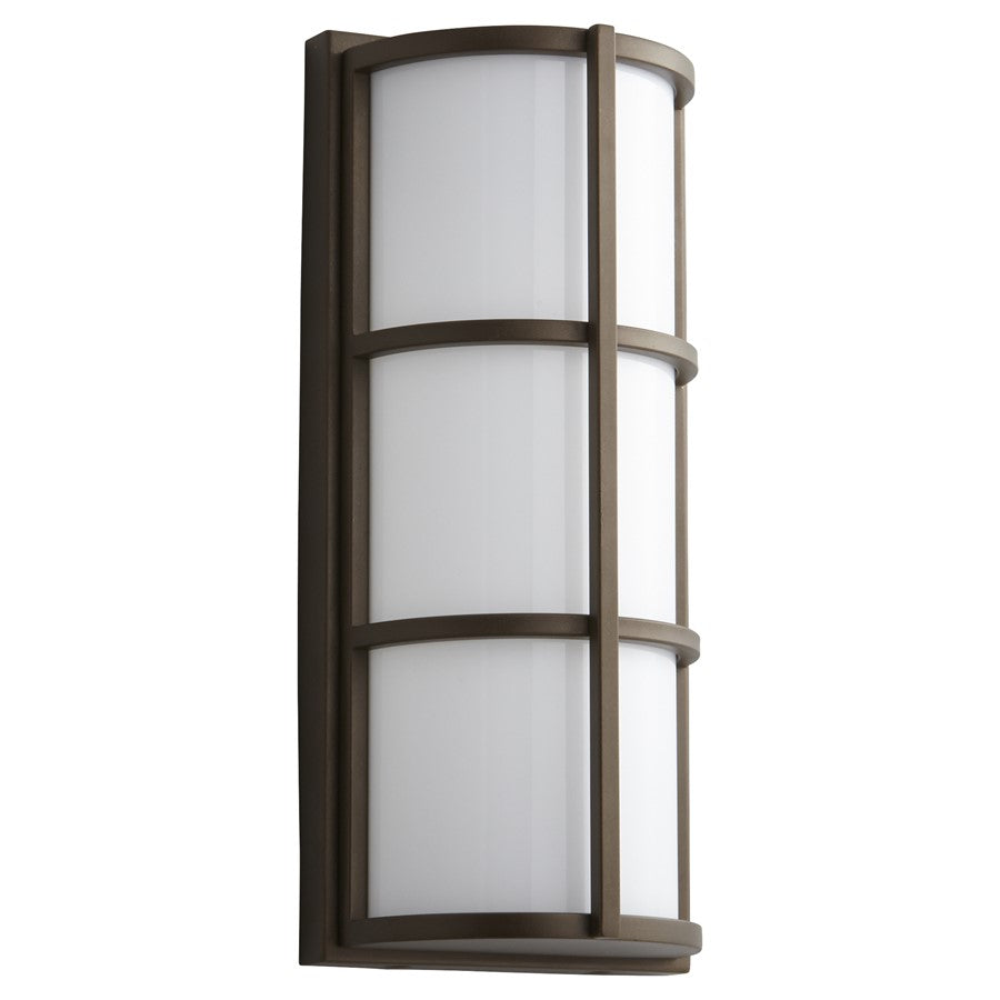 Oxygen Lighting Leda 4000K 120V Dim Outdoor Sconce, Oil Bronze - 3-712-40222