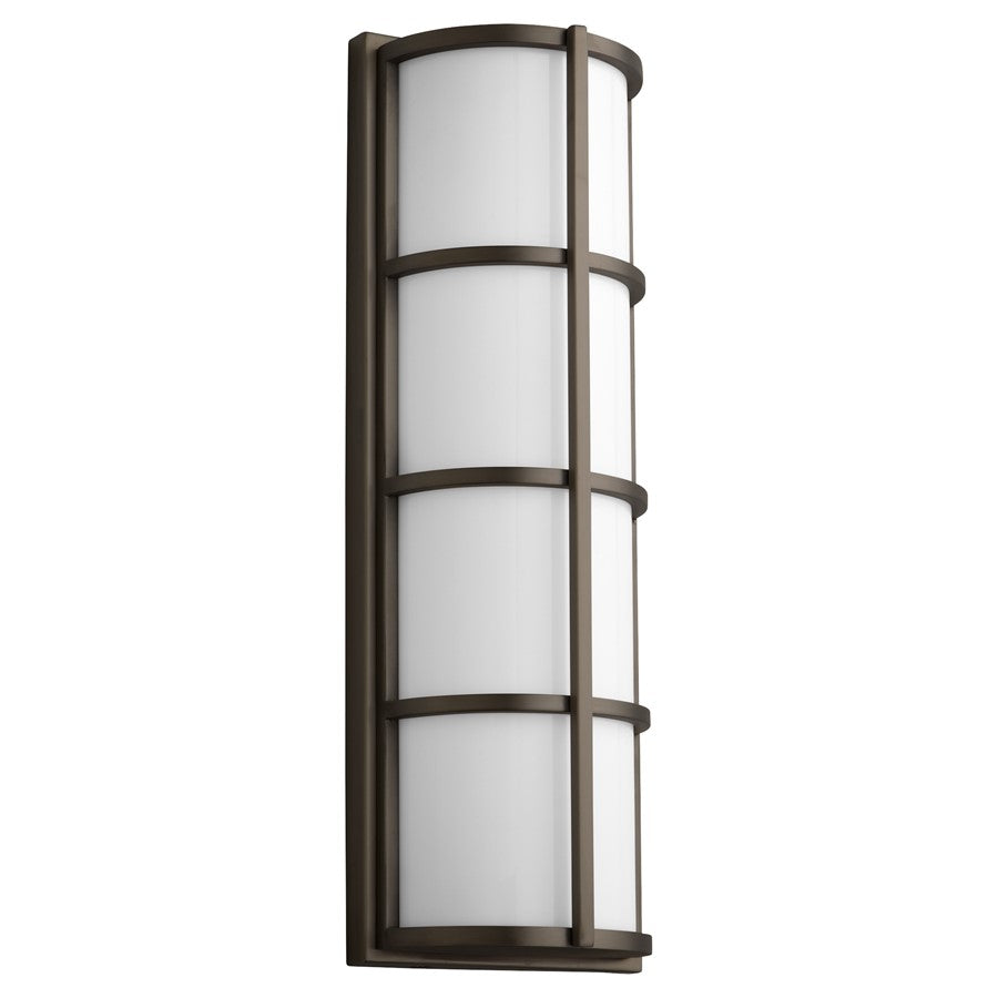 Oxygen Lighting Leda 120V Em Outdoor Sconce, Oiled Bronze - 3-713-222-EM