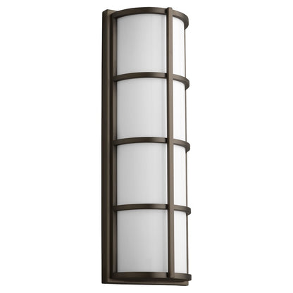 Oxygen Lighting Leda 120V Em Outdoor Sconce, Oiled Bronze - 3-713-222-EM