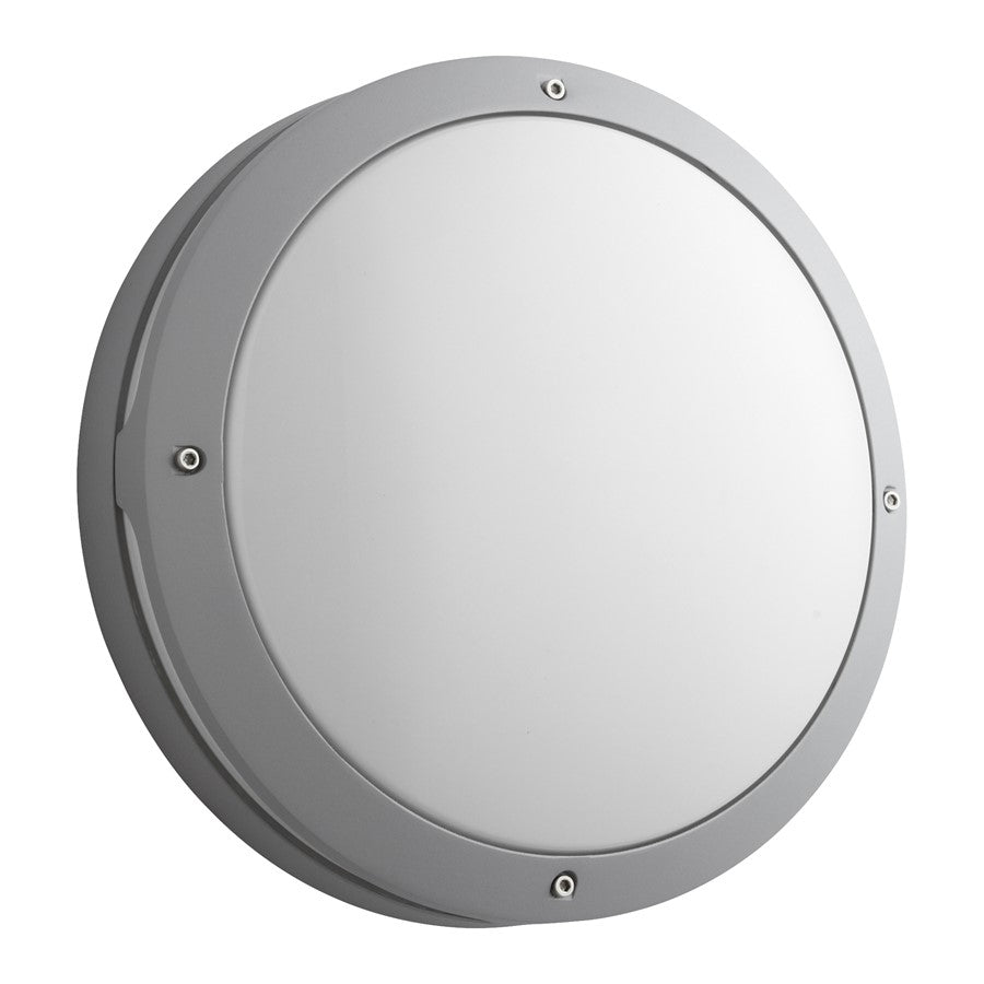 Oxygen Lighting Regio 2700K 120V Dim Outdoor Sconce, Grey - 3-719-2716