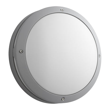 Oxygen Lighting Regio 4000K 120V Dim Outdoor Sconce, Grey - 3-719-4016