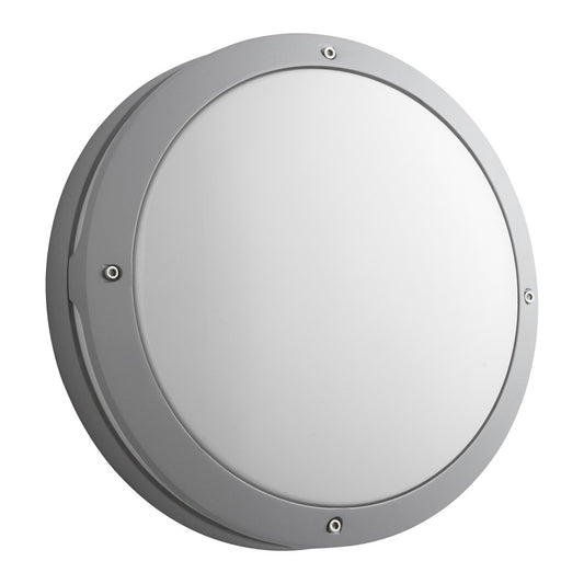 Oxygen Lighting Regio 4000K 120V Dim Outdoor Sconce, Grey - 3-719-4016
