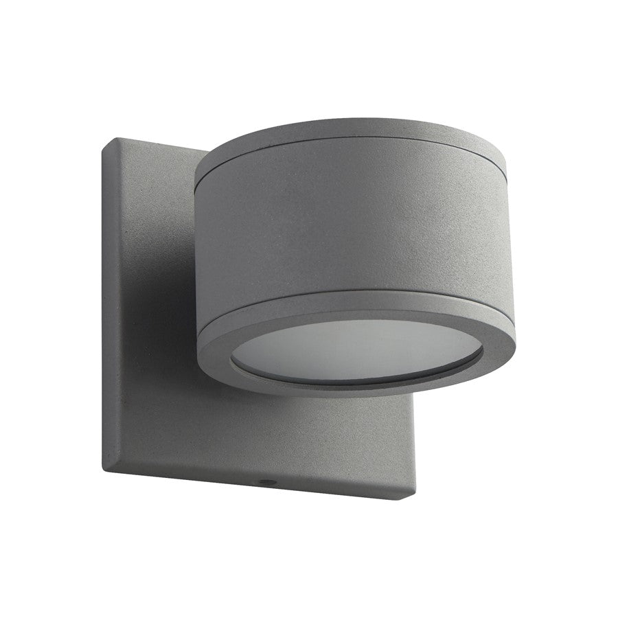 Oxygen Lighting Ceres 3500K 2Lt 120V Dim Outdoor Sconce, Grey - 3-727-3516