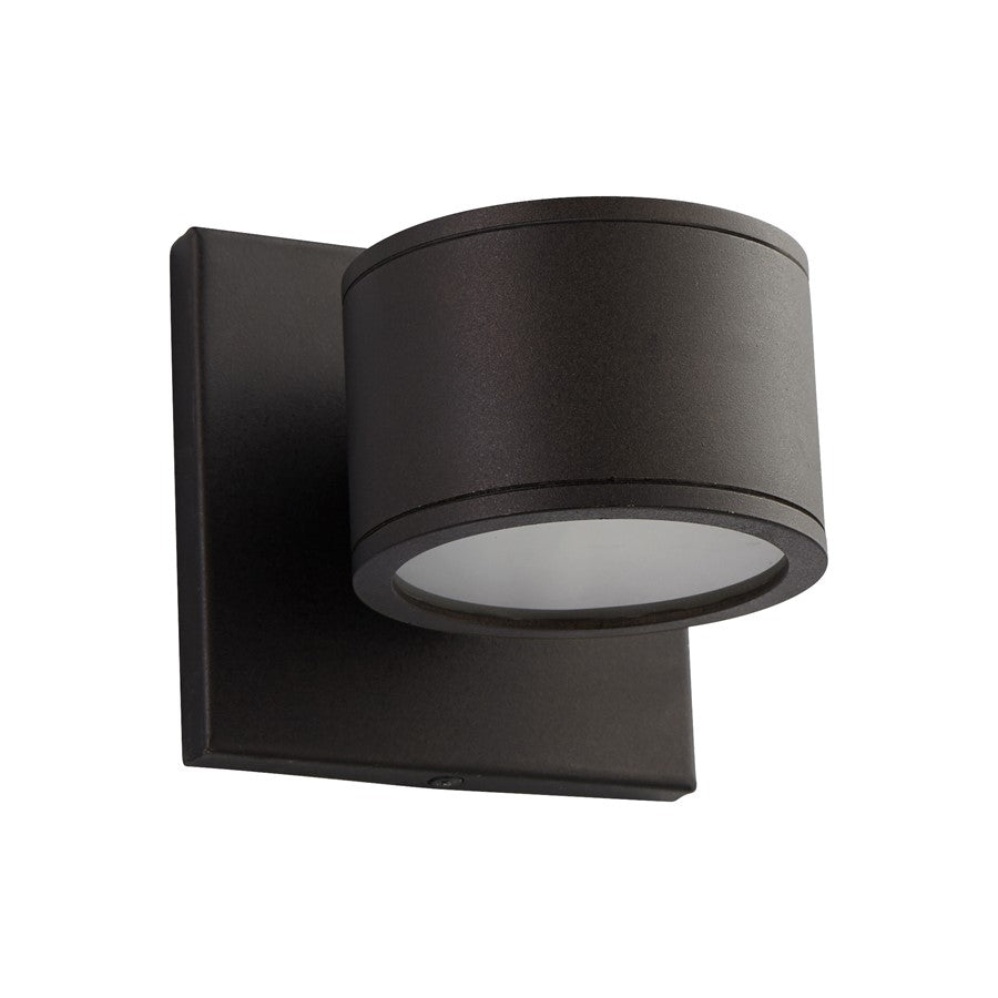 Oxygen Lighting Ceres 4000K 2Lt 120V Dim Outdoor Sconce, Oil Bronze - 3-727-4022