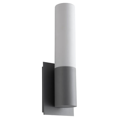 Oxygen Lighting Magneta 2700K Wet 120V Outdoor Sconce, Grey - 3-728-2716