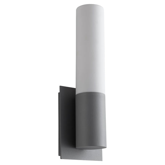 Oxygen Lighting Magneta 2700K Wet 120V Outdoor Sconce, Grey - 3-728-2716