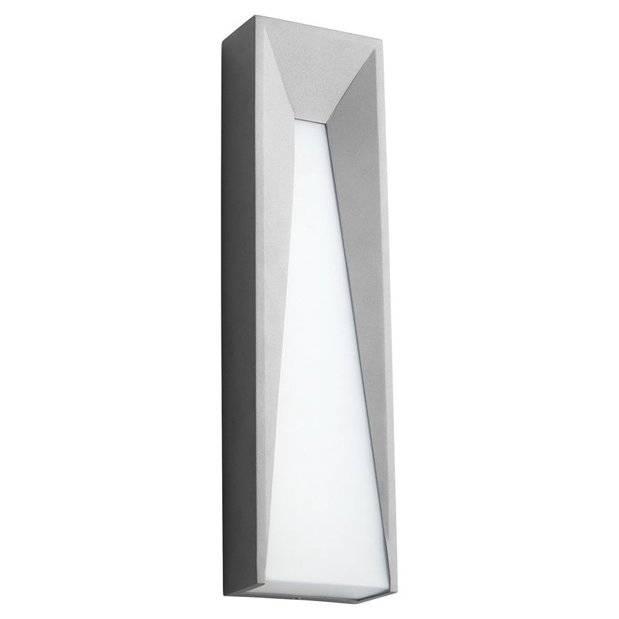 Oxygen Lighting Calypso 730 4000K 120V Dim Outdoor Sconce, Grey - 3-730-4016