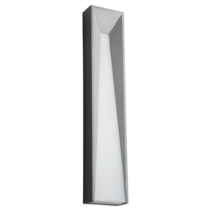 Oxygen Lighting Calypso 3500K 120V Dim Outdoor Sconce, Grey - 3-731-3516