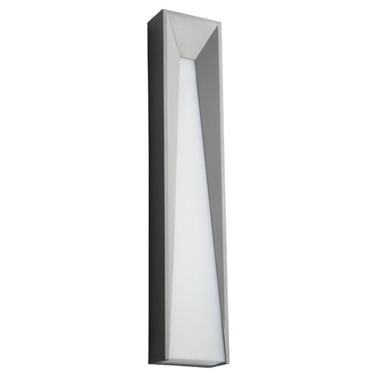 Oxygen Lighting Calypso 4000K 120V Dim Outdoor Sconce, Grey - 3-731-4016