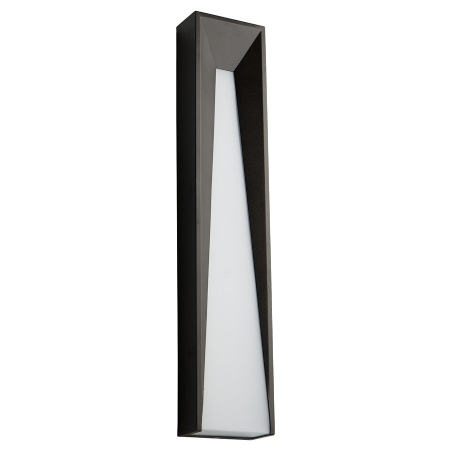 Oxygen Lighting Calypso 4000K 120V Dim Outdoor Sconce, Oiled Bronze - 3-731-4022