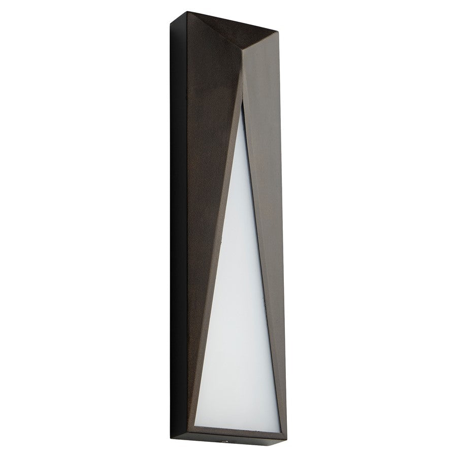 Oxygen Lighting Elif 2700K 120V Dim Outdoor Sconce, Oiled Bronze - 3-736-2722