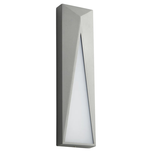 Oxygen Lighting Elif 736 4000K 120V Dim Outdoor Sconce, Grey - 3-736-4016