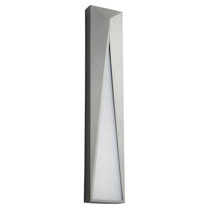 Oxygen Lighting Elif 4000K 120V Dim Outdoor Sconce, Grey - 3-737-4016