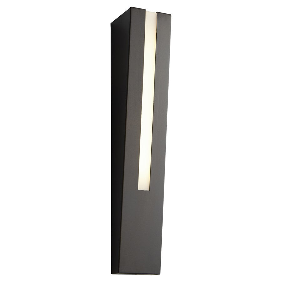 Oxygen Lighting Karme 2700K 120V Dim Outdoor Sconce, Oiled Bronze