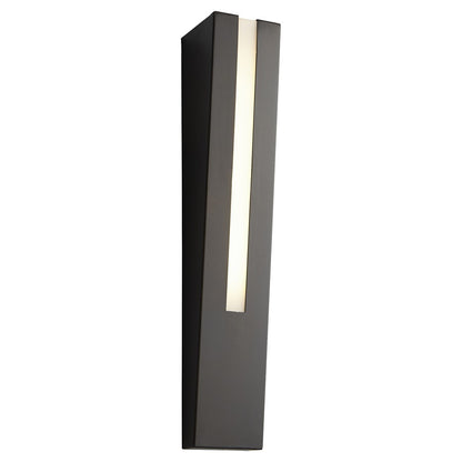 Oxygen Lighting Karme 4000K 120V Dim Outdoor Sconce, Oiled Bronze