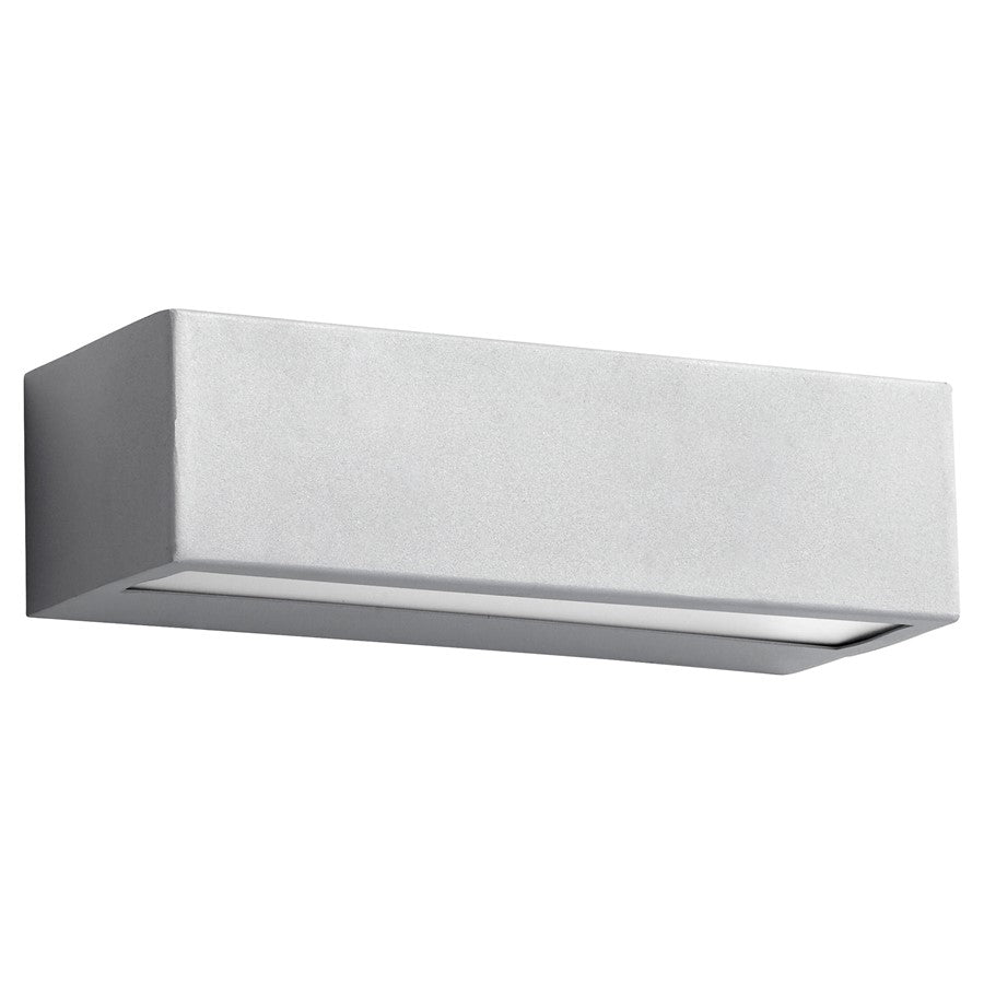 Oxygen Lighting Maia 2700K 120V Dim Outdoor Sconce, Grey - 3-740-2716