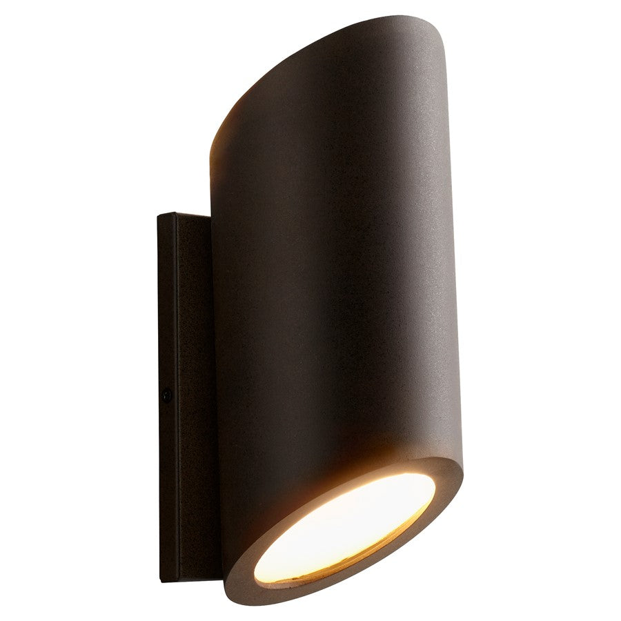 Oxygen Lighting Realm 120V 3500K Outdoor Sconce, Oiled Bronze